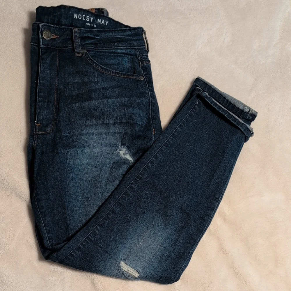Brand new wOat Noisy May Indigo Denim Jeans - Picture 2 of 8